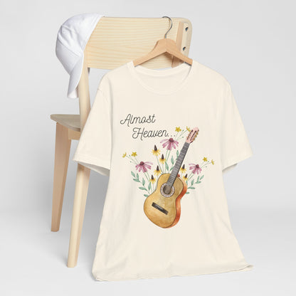 Almost Heaven Guitar Tee