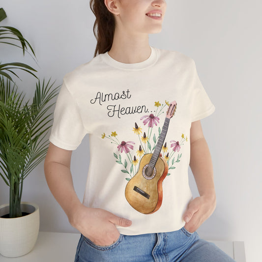 Almost Heaven Guitar Tee