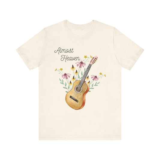 Almost Heaven Guitar Tee